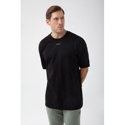 Trec Wear NOWOŚĆ Czarny T-shirt męski TW BASIC TSHIRT OVERSIZE 181 M BLACK Trec Wear NOWOŚĆ Czarny T-shirt męski TW BASIC TSHIRT OVERSIZE 181 M BLACK