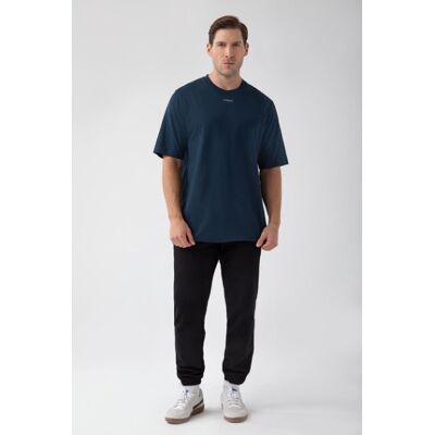 Trec Wear Granatowy T-shirt męski TW BASIC TSHIRT OVERSIZE 181 M NAVY Trec Wear Granatowy T-shirt męski TW BASIC TSHIRT OVERSIZE 181 M NAVY