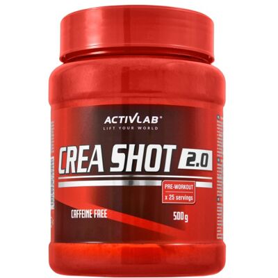 Activlab Crea Shot 2.0 - Pomarańczowy - Przedtreningowy Proszek Activlab Crea Shot 2.0 - Pomarańczowy - Przedtreningowy Proszek