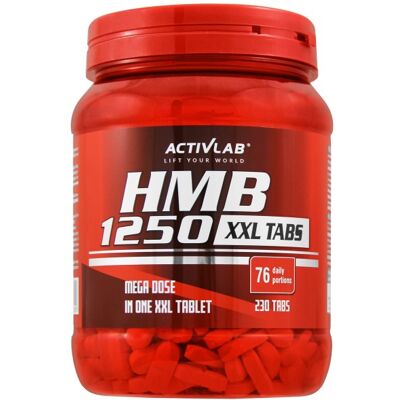 Activlab HMB 1250 Mega Tabs - Wsparcie mięśni Activlab HMB 1250 Mega Tabs - Wsparcie mięśni