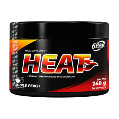 6PAK Nutrition Brzoskwinia-Jabłko Heat - Suplement diety 6PAK Nutrition Brzoskwinia-Jabłko Heat - Suplement diety