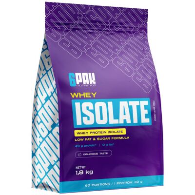 6PAK Nutrition Whey Isolate 1800g 6PAK Nutrition Whey Isolate 1800g