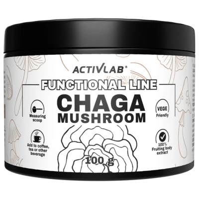 Activlab Chaga Mushroom 100g Activlab Chaga Mushroom 100g
