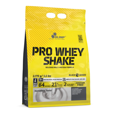 Olimp Pro Whey Shake - 2270 g - Wanilia - Białko w proszku Olimp Pro Whey Shake - 2270 g - Wanilia - Białko w proszku