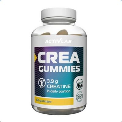 Activlab Crea Gummies 60 żelek - monohydrat kreatyny Activlab Crea Gummies 60 żelek - monohydrat kreatyny
