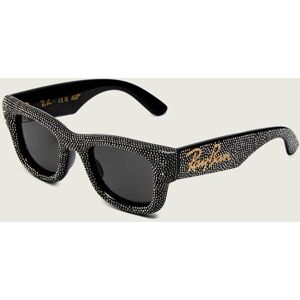 przeciwsłoneczne Wayfarer Puffer Crystal Pavè RB4940BP Ray-Ban x A$AP Rocky srebrny 47 przeciwsłoneczne Wayfarer Puffer Crystal Pavè RB4940BP Ray-Ban x A$AP Rocky srebrny 47