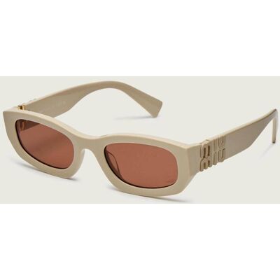 MIU MIU Okulary przeciwsłoneczne MU B04S beżowy 53 MIU MIU Okulary przeciwsłoneczne MU B04S beżowy 53