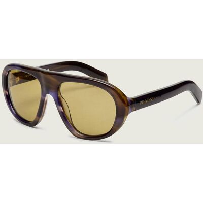 PRADA Okulary przeciwsłoneczne PR C05S oliwkowy 57 PRADA Okulary przeciwsłoneczne PR C05S oliwkowy 57