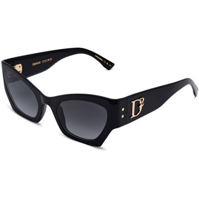 Dsquared2 Okulary przeciwsłoneczne D2 0132/S czarny 55 Dsquared2 Okulary przeciwsłoneczne D2 0132/S czarny 55
