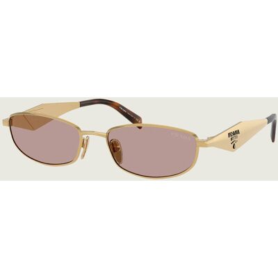 PRADA Okulary przeciwsłoneczne PR D51S złoty 55 PRADA Okulary przeciwsłoneczne PR D51S złoty 55