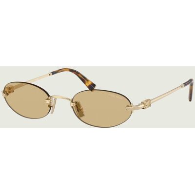 MIU MIU Okulary przeciwsłoneczne MU A54S złoty 51 MIU MIU Okulary przeciwsłoneczne MU A54S złoty 51