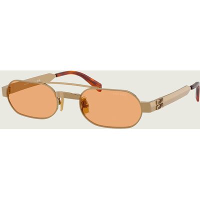 MIU MIU Okulary przeciwsłoneczne MU B52S złoty 52 MIU MIU Okulary przeciwsłoneczne MU B52S złoty 52