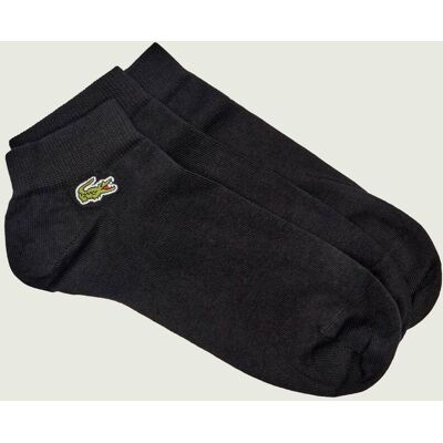 Lacoste Skarpety/stopki 3 pack czarny 35/38 Lacoste Skarpety/stopki 3 pack czarny 35/38