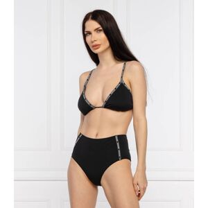 Calvin Klein Swimwear Góra od bikini TRIANGLE czarny S Calvin Klein Swimwear Góra od bikini TRIANGLE czarny S