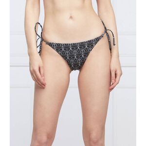 Karl Lagerfeld Dół od bikini Ikonic All-Over czarny XS Karl Lagerfeld Dół od bikini Ikonic All-Over czarny XS