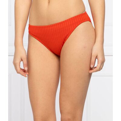 Michael Kors Swimwear Dół od bikini cruise pomarańczowy XS Michael Kors Swimwear Dół od bikini cruise pomarańczowy XS
