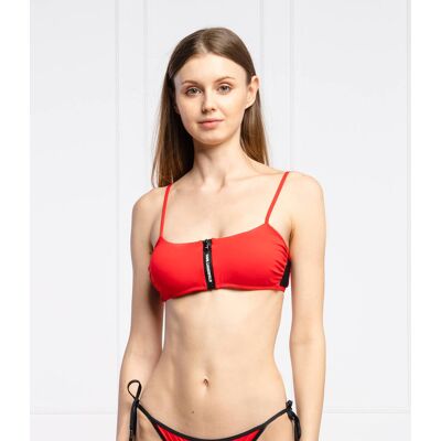 Karl Lagerfeld Swimwear Dół od bikini czerwony XS Karl Lagerfeld Swimwear Dół od bikini czerwony XS