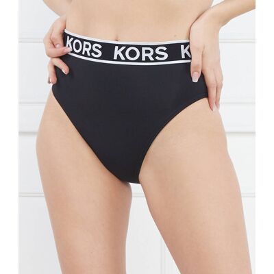 Michael Kors Dół od bikini czarny S Michael Kors Dół od bikini czarny S