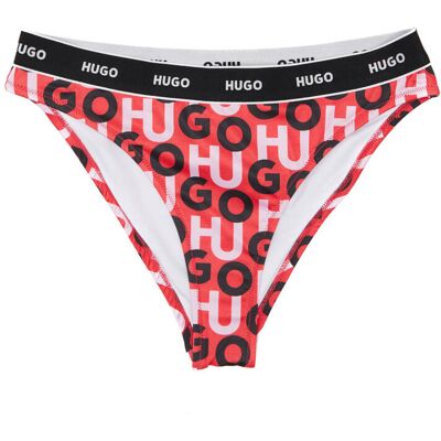 Hugo Bodywear Dół od bikini czerwony XS Hugo Bodywear Dół od bikini czerwony XS