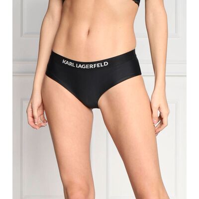Karl Lagerfeld Dół od bikini hipster elastic czarny XS Karl Lagerfeld Dół od bikini hipster elastic czarny XS