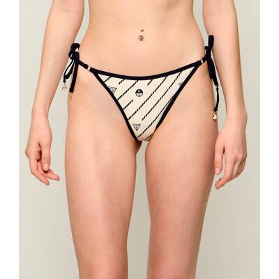 Guess Dół od bikini kremowy XS Guess Dół od bikini kremowy XS