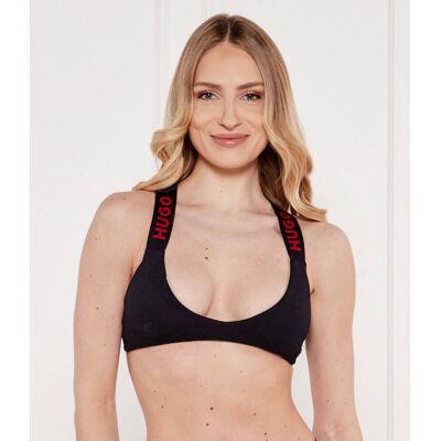 Hugo Bodywear Góra od bikini DOTTI czarny S Hugo Bodywear Góra od bikini DOTTI czarny S