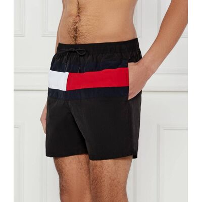 Tommy Hilfiger Swimwear Szorty kąpielowe Regular Fit czarny S Tommy Hilfiger Swimwear Szorty kąpielowe Regular Fit czarny S