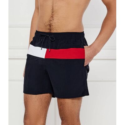 Tommy Hilfiger Swimwear Szorty kąpielowe Regular Fit granatowy S Tommy Hilfiger Swimwear Szorty kąpielowe Regular Fit granatowy S