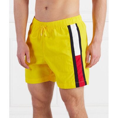 Tommy Hilfiger Szorty kąpielowe Slim Fit żółty S Tommy Hilfiger Szorty kąpielowe Slim Fit żółty S