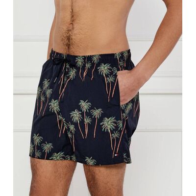 Tommy Hilfiger Swimwear Szorty kąpielowe Regular Fit granatowy S Tommy Hilfiger Swimwear Szorty kąpielowe Regular Fit granatowy S