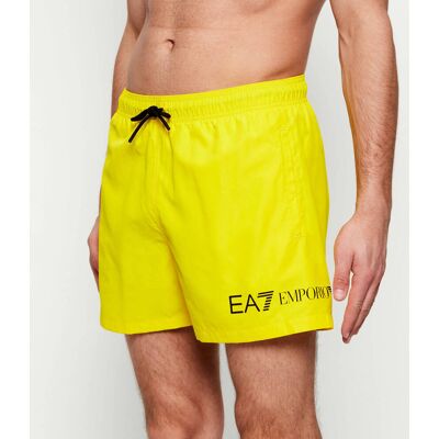 EA7 Szorty kąpielowe Regular Fit żółty M EA7 Szorty kąpielowe Regular Fit żółty M