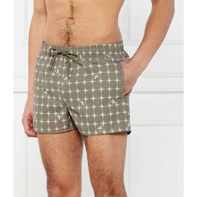 Calvin Klein Swimwear Szorty kąpielowe Regular Fit zielony M Calvin Klein Swimwear Szorty kąpielowe Regular Fit zielony M