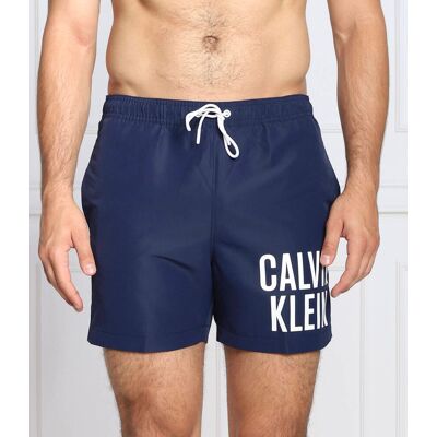 Calvin Klein Swimwear Szorty kąpielowe Regular Fit granatowy S Calvin Klein Swimwear Szorty kąpielowe Regular Fit granatowy S