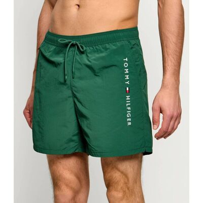 Tommy Hilfiger Szorty kąpielowe Regular Fit zielony XL Tommy Hilfiger Szorty kąpielowe Regular Fit zielony XL