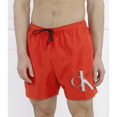 Calvin Klein Swimwear Szorty kąpielowe Regular Fit czerwony S Calvin Klein Swimwear Szorty kąpielowe Regular Fit czerwony S