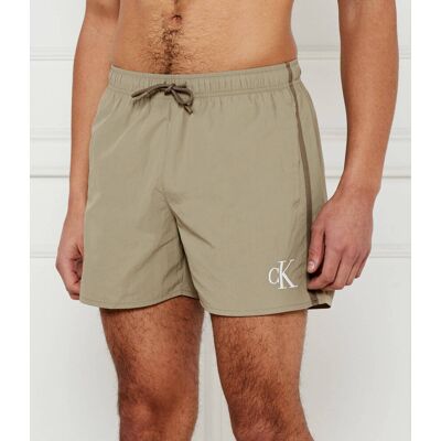 Calvin Klein Swimwear Szorty kąpielowe Regular Fit beżowy XXL Calvin Klein Swimwear Szorty kąpielowe Regular Fit beżowy XXL