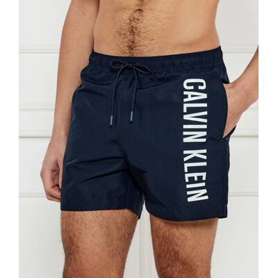 Calvin Klein Swimwear Szorty kąpielowe Regular Fit granatowy L Calvin Klein Swimwear Szorty kąpielowe Regular Fit granatowy L