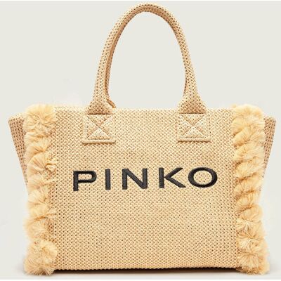 Pinko Torba plażowa beżowy OS Pinko Torba plażowa beżowy OS