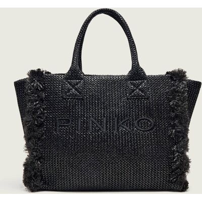Pinko Torba plażowa czarny OS Pinko Torba plażowa czarny OS