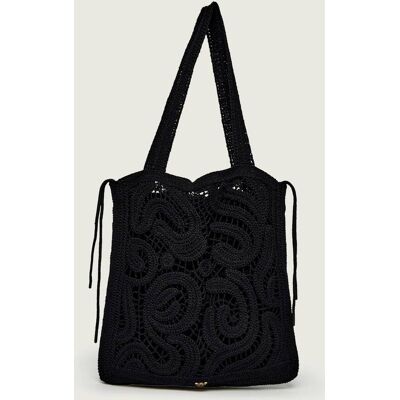 Pinko Torba plażowa GEOMETRICO czarny OS Pinko Torba plażowa GEOMETRICO czarny OS