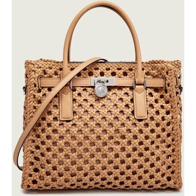 Michael Kors Shopperka + saszetka Hamilton Moderne brązowy OS Michael Kors Shopperka + saszetka Hamilton Moderne brązowy OS