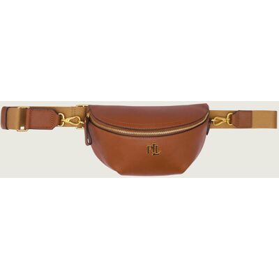 Polo Ralph Lauren LAUREN RALPH LAUREN Skórzana saszetka nerka MARCY brązowy OS Polo Ralph Lauren LAUREN RALPH LAUREN Skórzana saszetka nerka MARCY brązowy OS