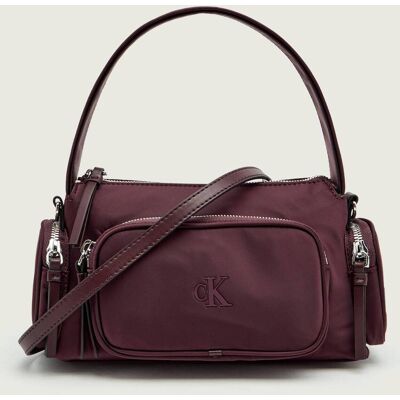 Calvin Klein Torebka na ramię bordowy OS Calvin Klein Torebka na ramię bordowy OS