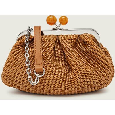 Weekend MaxMara Torebka na ramię WKAPALMAS Pasticcino z dodatkiem skóry camel OS Weekend MaxMara Torebka na ramię WKAPALMAS Pasticcino z dodatkiem skóry camel OS