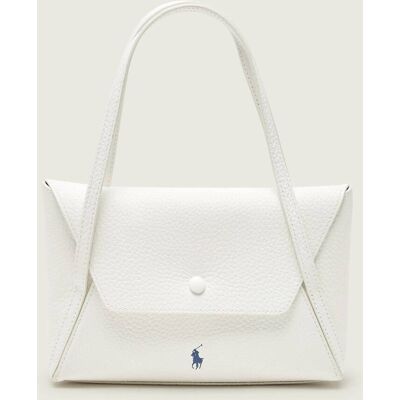 Polo Ralph Lauren Skórzana kopertówka POLO PLAY biały OS Polo Ralph Lauren Skórzana kopertówka POLO PLAY biały OS