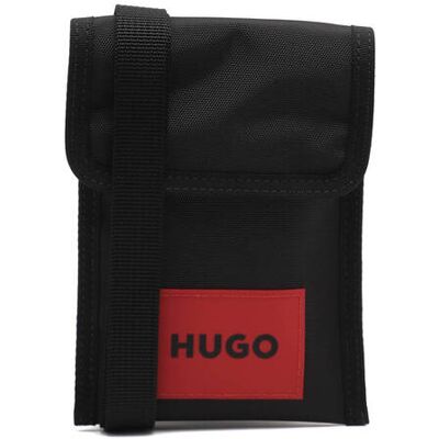 HUGO Torebka na telefon Ethon_Phone pouch czarny OS HUGO Torebka na telefon Ethon_Phone pouch czarny OS