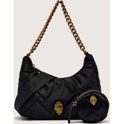 Kurt Geiger Hobo + saszetka czarny OS Kurt Geiger Hobo + saszetka czarny OS
