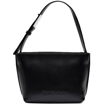 Calvin Klein Torebka na ramię EMBOSSED czarny OS Calvin Klein Torebka na ramię EMBOSSED czarny OS