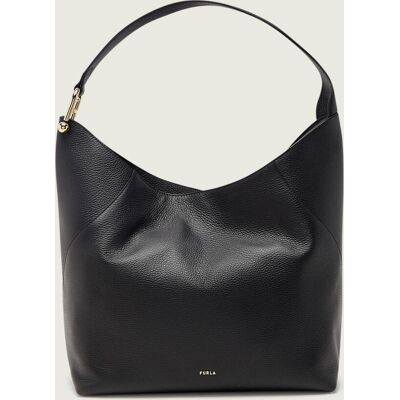 Furla Skórzana shopperka FURLA LARA czarny OS Furla Skórzana shopperka FURLA LARA czarny OS