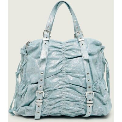 Desigual Jeansowy plecak/torebka GATHERED MINI niebieski OS Desigual Jeansowy plecak/torebka GATHERED MINI niebieski OS